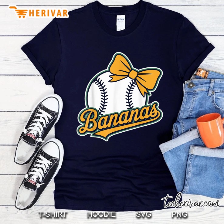 Bananas Inspirational Design Personalized For Men Navy T Shirt