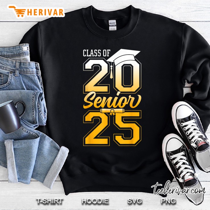 Class Of 2025 Senior Grad College Graduation Gift Women Men Sweatshirt