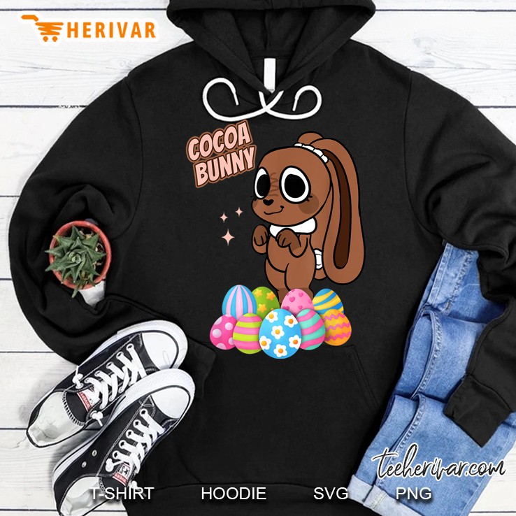 Dandys World Easter Kids Cocoa The Chocolate Easter Bunny Hoodie