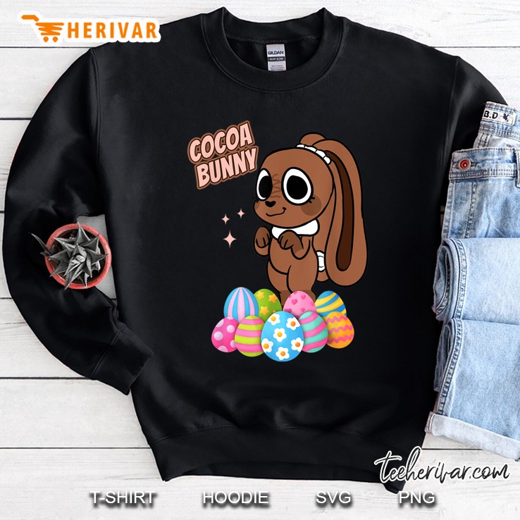 Dandys World Easter Kids Cocoa The Chocolate Easter Bunny Sweatshirt