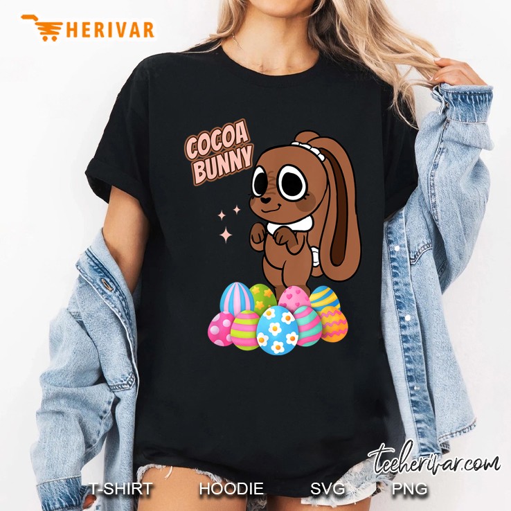 Dandys World Easter Kids Cocoa The Chocolate Easter Bunny Women T Shirt