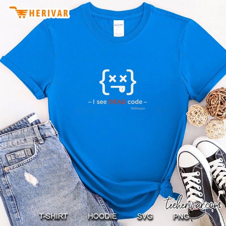 Esharper I See Dead Code Sense Royal T Shirt