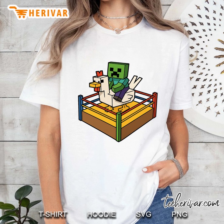 Fighting Chicken Video Games Shirt Boy Kids Funny Women T Shirt