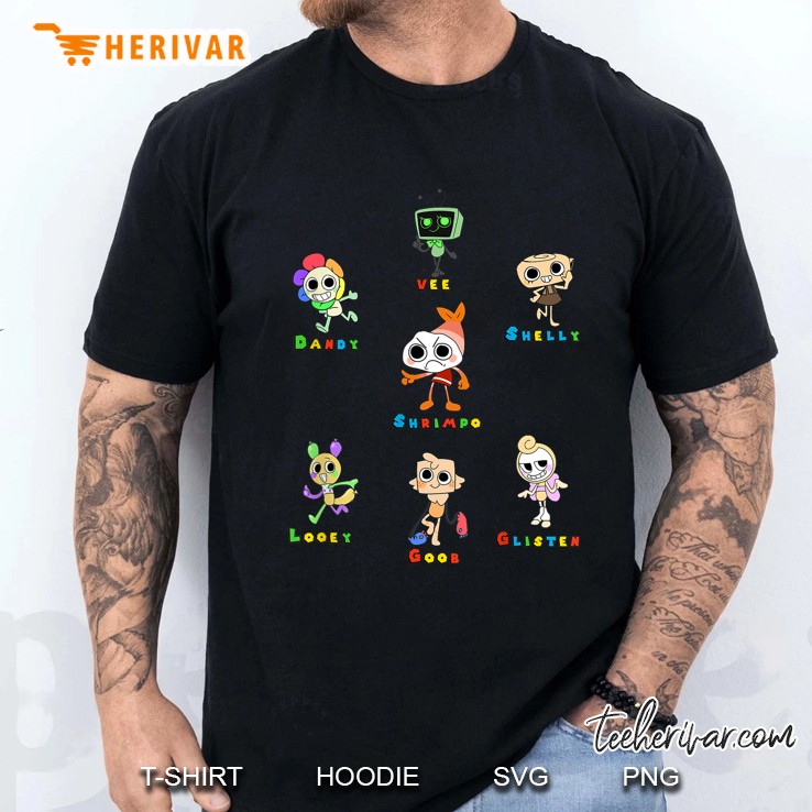 Funny Dandys World For Kids Boys Girls Men T Shirt