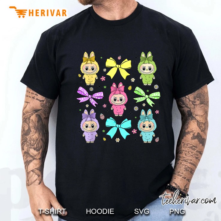 Funny Labbu Coquette Bow For Women Girl Kid Men T Shirt
