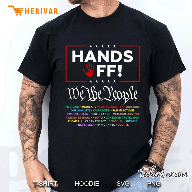 Hands Off Protest For Mens Womens Men T Shirt