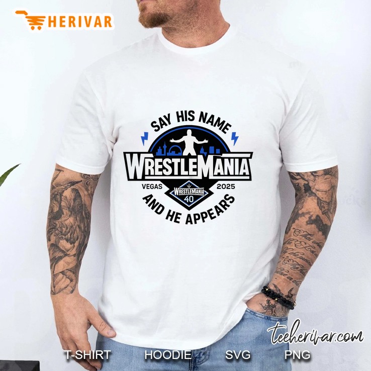 Joe Hendry Wrestlemania Men T Shirt