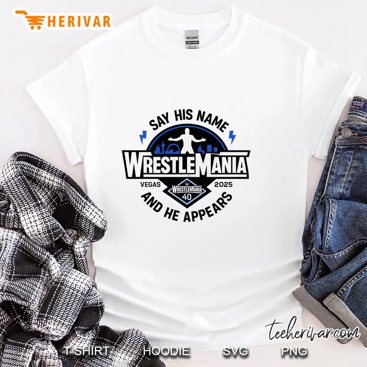 Joe Hendry Wrestlemania T Shirt