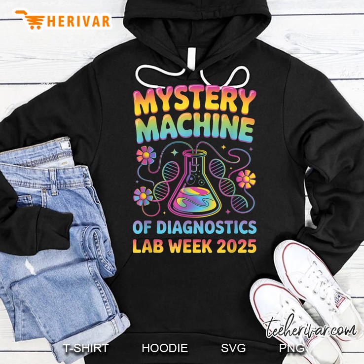 Lab Week 2025 Mystery Machine Of Diagnostics Hoodie