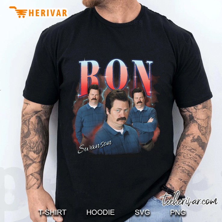 Parks And Recreation Ron Heartthrob Ron Swanson Men T Shirt