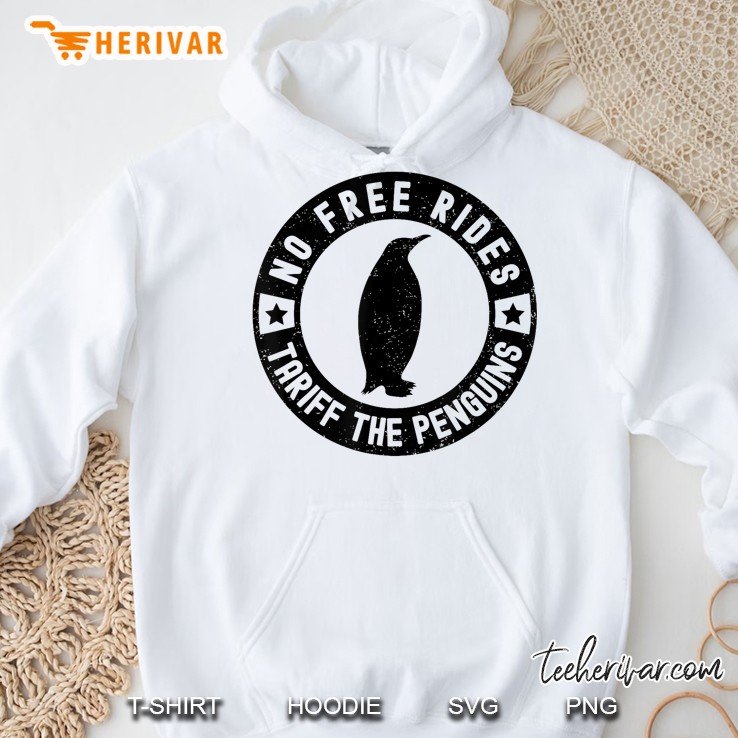 Penguin Tariffs Funny Political Liberation Day Hoodie