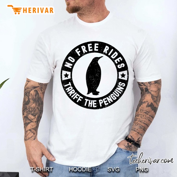 Penguin Tariffs Funny Political Liberation Day Men T Shirt