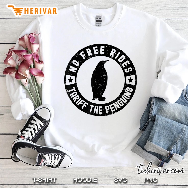 Penguin Tariffs Funny Political Liberation Day Sweatshirt
