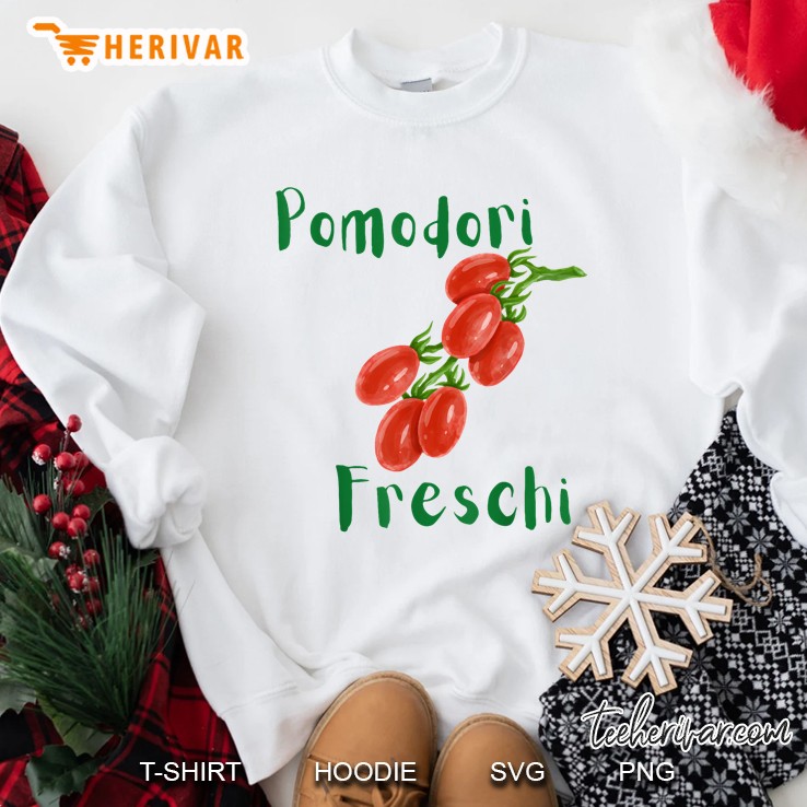 Pomodori Freschi Fresh Tomatoes Italian Summer Sweatshirt