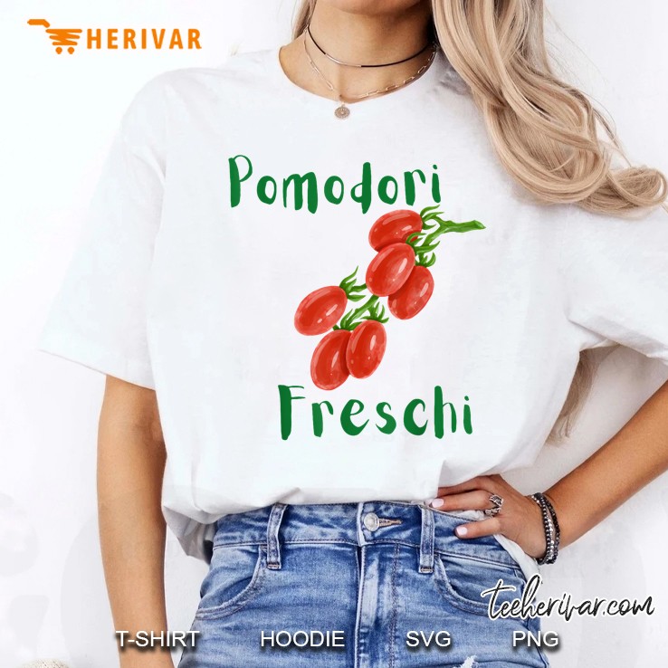 Pomodori Freschi Fresh Tomatoes Italian Summer Women T Shirt