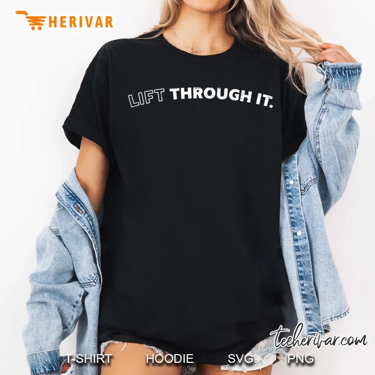 Retro Lift Through It Women T Shirt