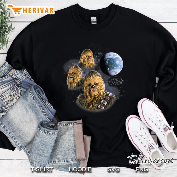 Star Wars 3 Chewbacca Moon Sweatshirt