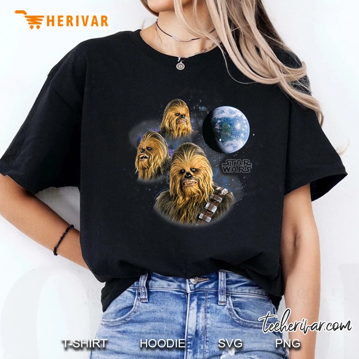 Star Wars 3 Chewbacca Moon Women T Shirt
