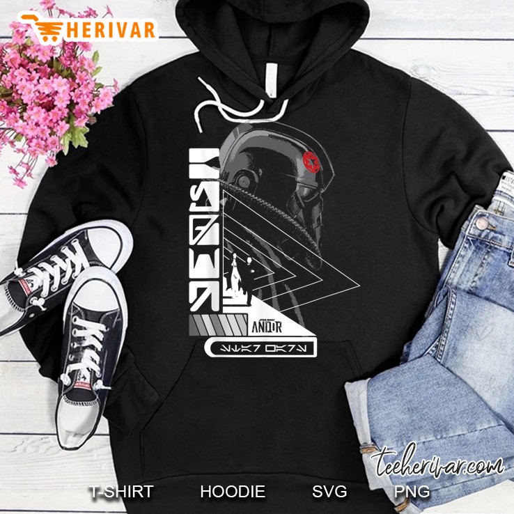 Star Wars Andor Cassian The Rebel Spy Distressed Poster Hoodie