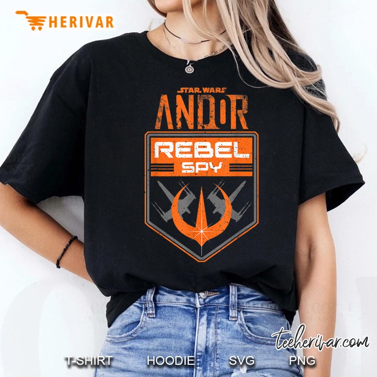 Star Wars Andor Rebel Spy Grunge Emblem Distressed Poster Women T Shirt