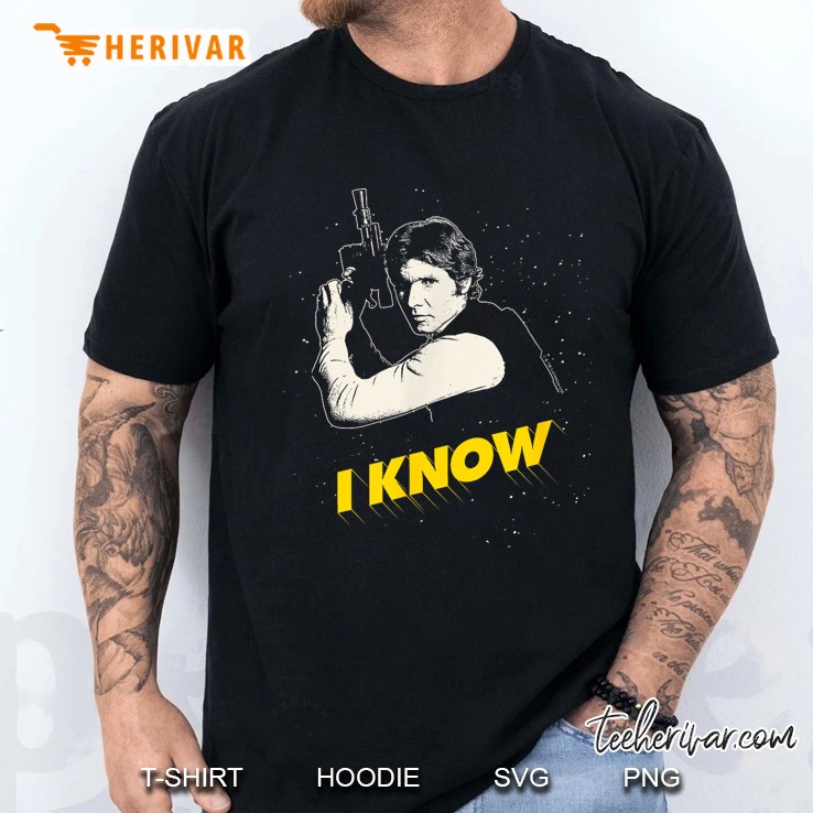Star Wars I Know Han Solo Men T Shirt