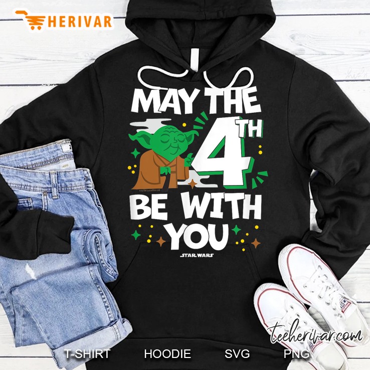 Star Wars May The 4th Be With You Yoda Hoodie