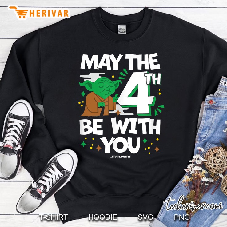 Star Wars May The 4th Be With You Yoda Sweatshirt