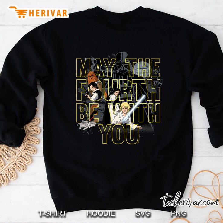 Star Wars May The Fourth Be With You Sweatshirt
