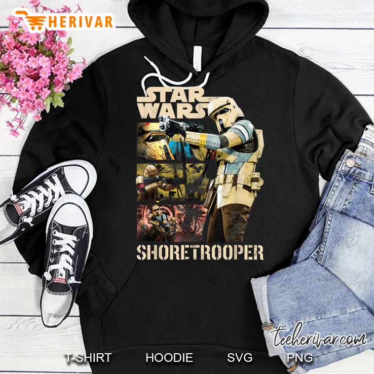 Star Wars Rogue One Shoretrooper Movie Panels Hoodie