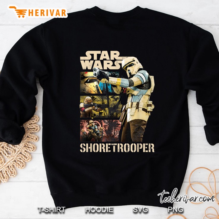 Star Wars Rogue One Shoretrooper Movie Panels Sweatshirt