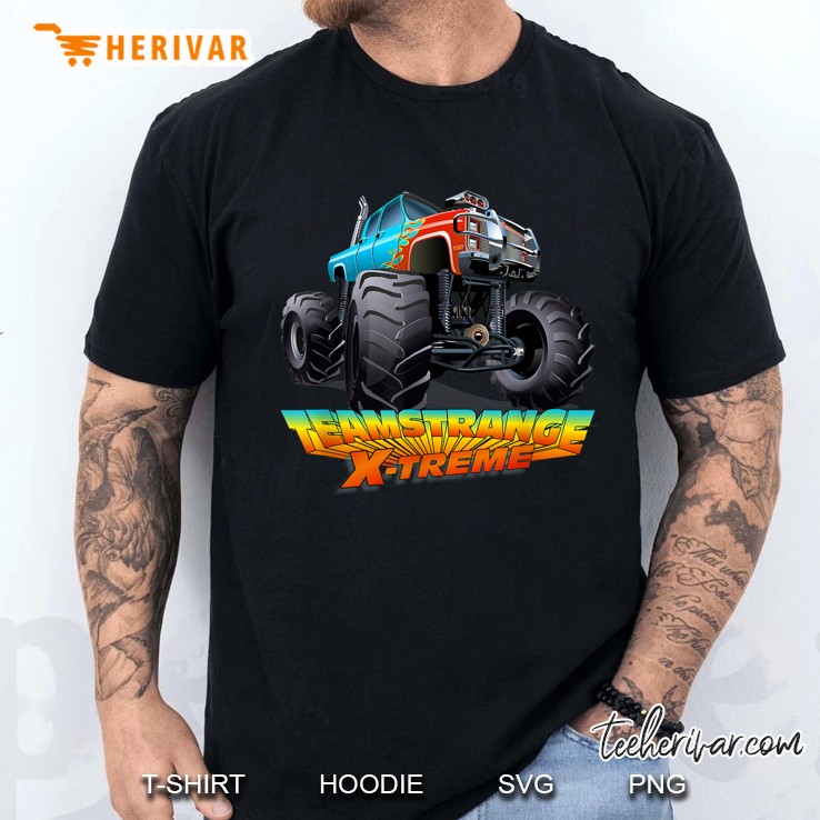 Teamstrange Monster Truck X Treme Design Men T Shirt