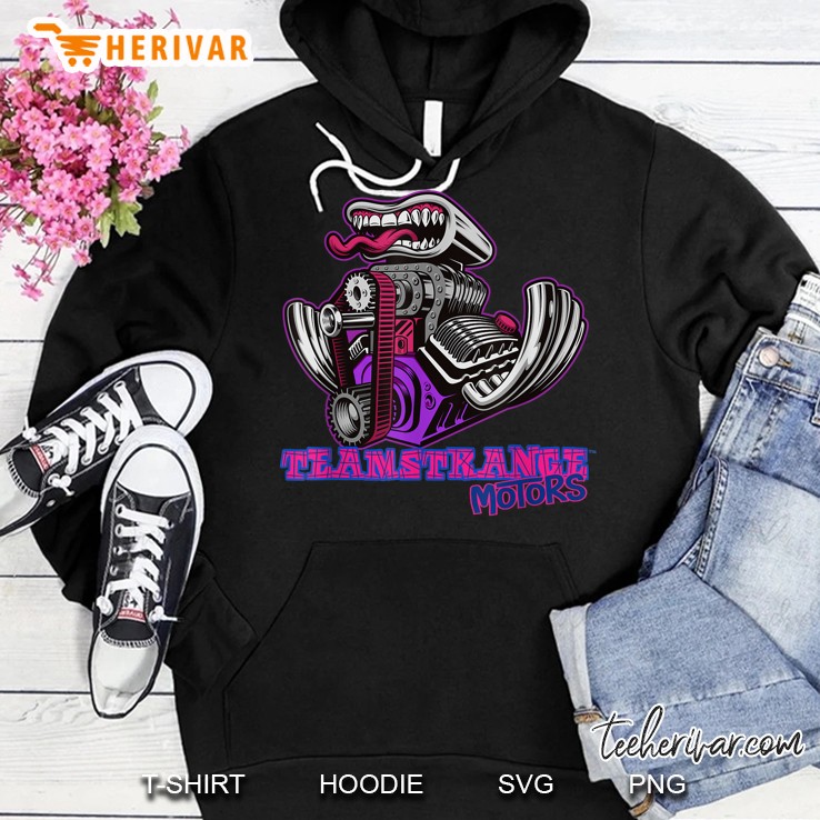 Teamstrange Motors Screamin Motor Design Hoodie