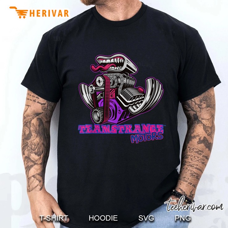 Teamstrange Motors Screamin Motor Design Men T Shirt