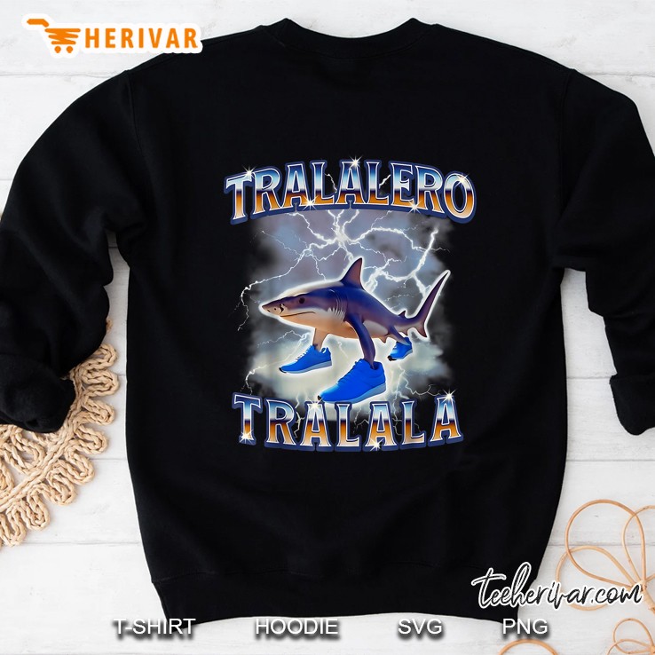Tralalero Tralala Shark Meme Bootle Sweatshirt