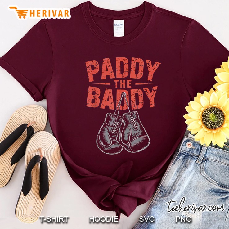 Vintage The Baddy Paddy Design Fathers Day Retro Lb109 Maroon T Shirt