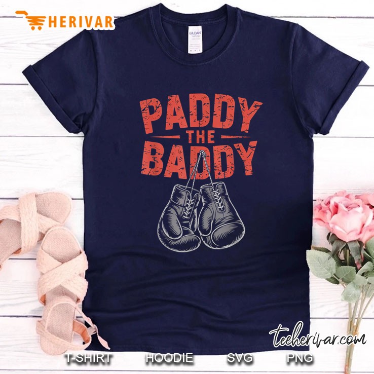 Vintage The Baddy Paddy Design Fathers Day Retro Lb109 Navy T Shirt